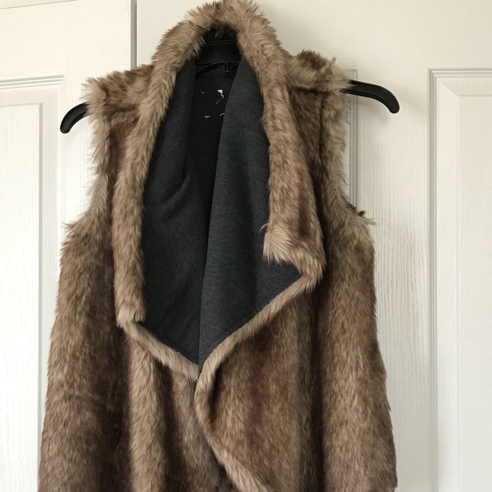 Reversible Faux Fur Vest